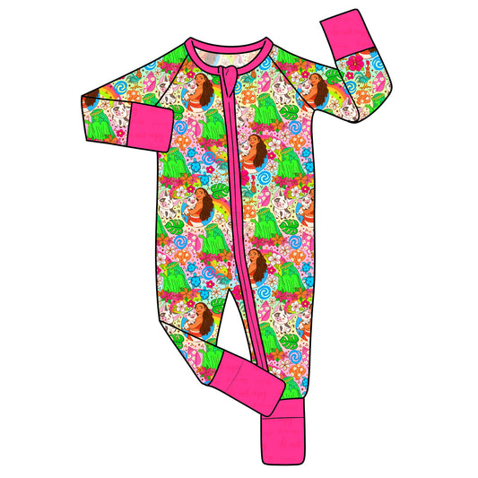 Jan27 Pre-Order Bamboo Convertible Zip Romper - Wayfinder