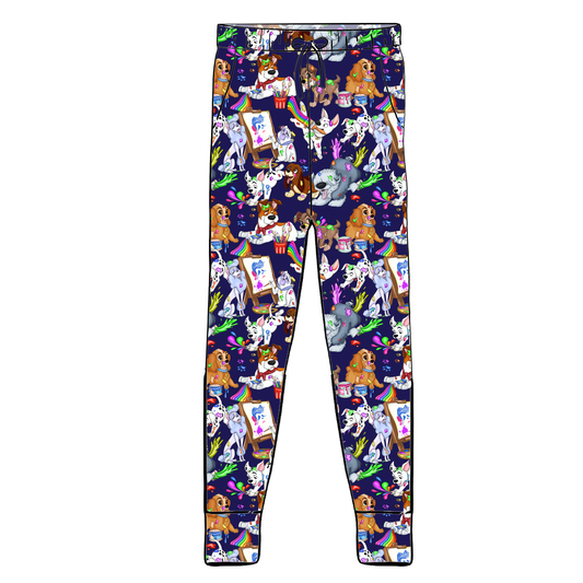 RTS Women's Joggers - Painting Pups