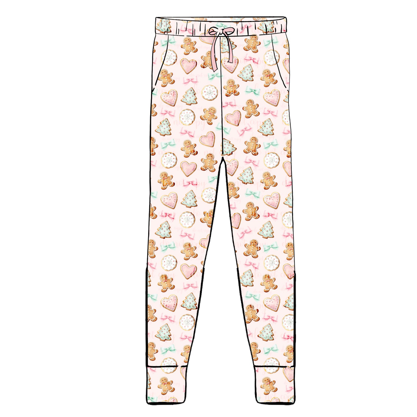 NOV Pre-order Adult Joggers - Pastel Gingerbread