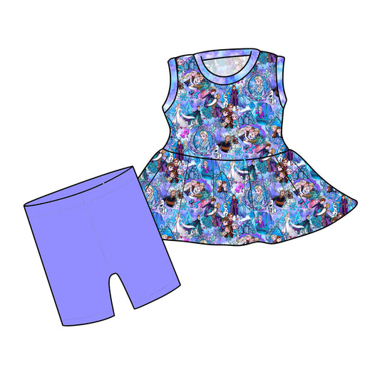 RTS Peplum and Shorts - Let It Go Rerun
