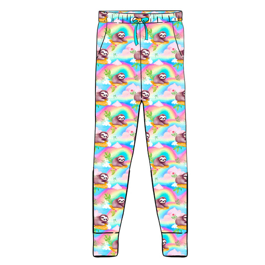 RTS Women's Joggers - Rainbow Sloths