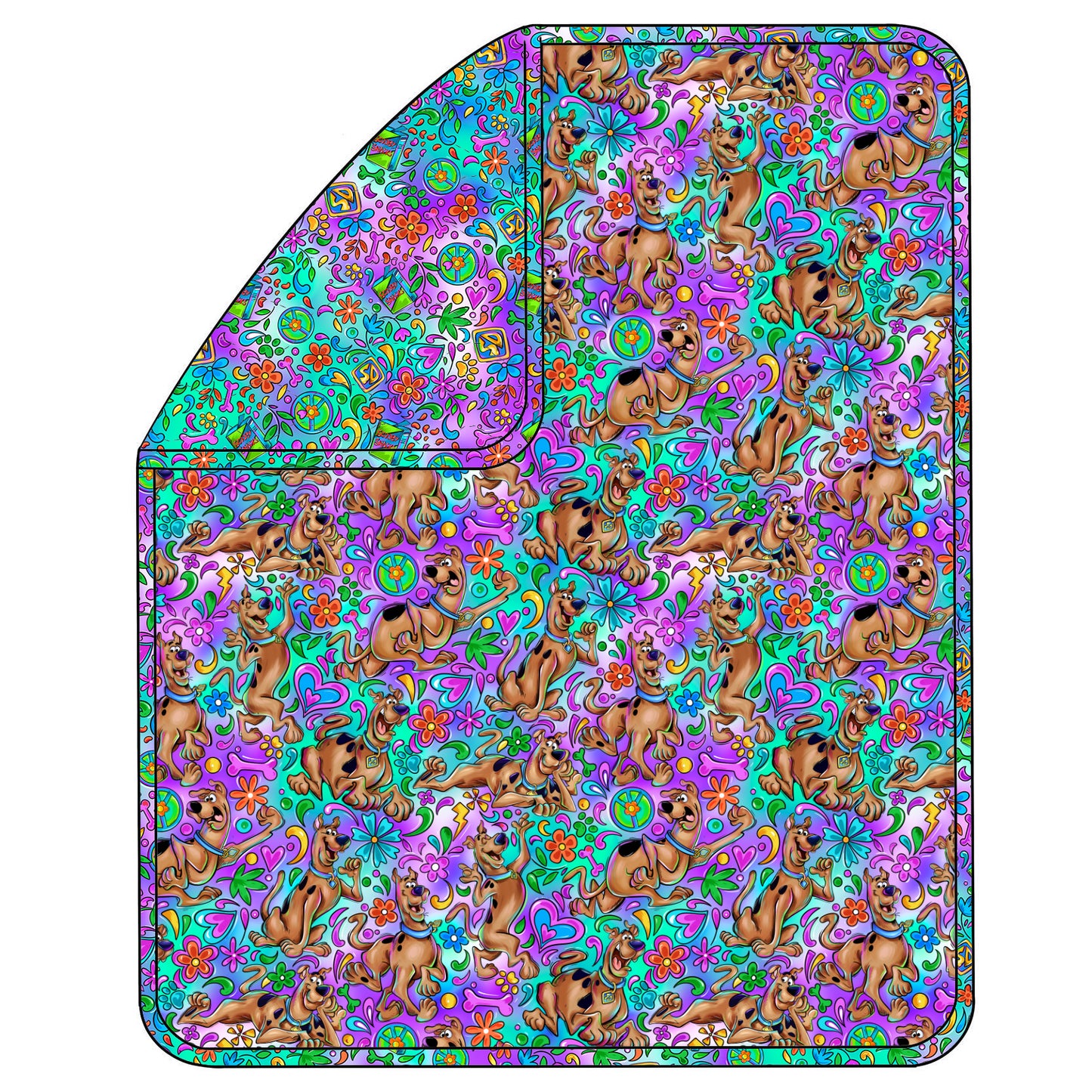 RTS Triple Layer Quilted Bamboo Blanket - Where Are You?
