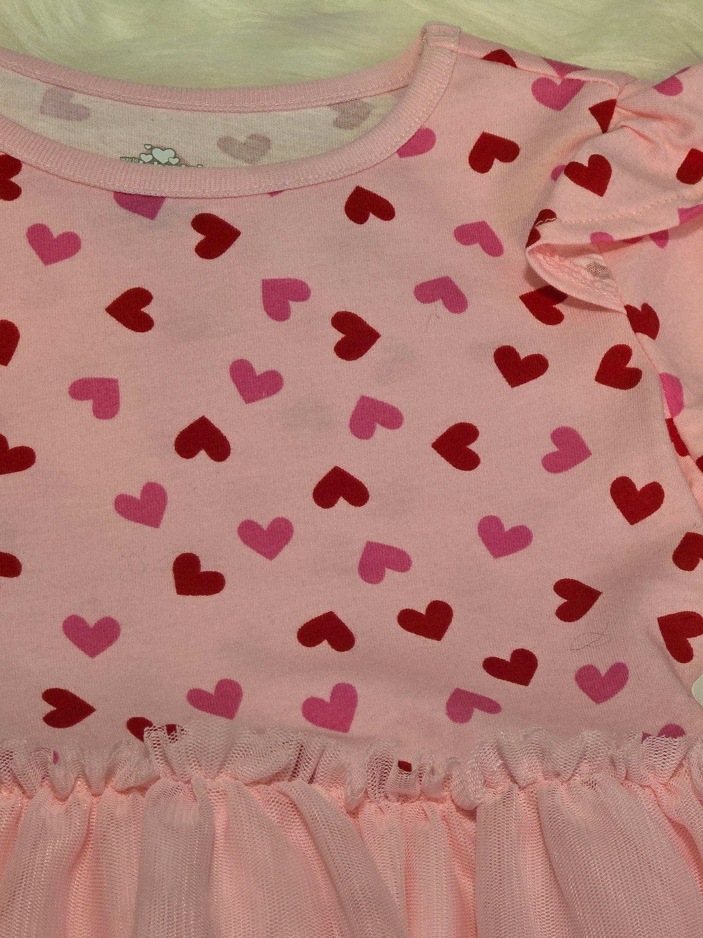 RTS 3T NOT BAMBOO Heart Dress - NWT