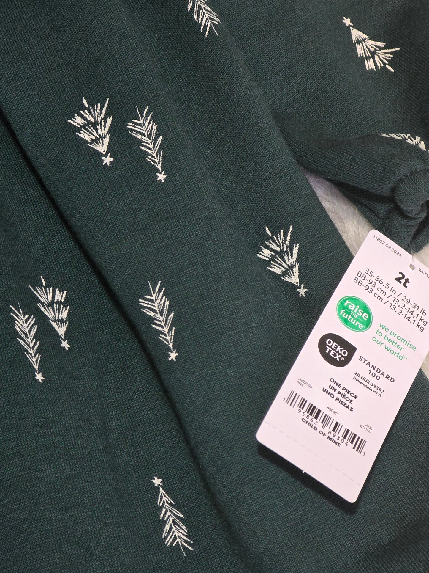 RTS 2T Carter's Green Dress - NWT - NOT BAMBOO