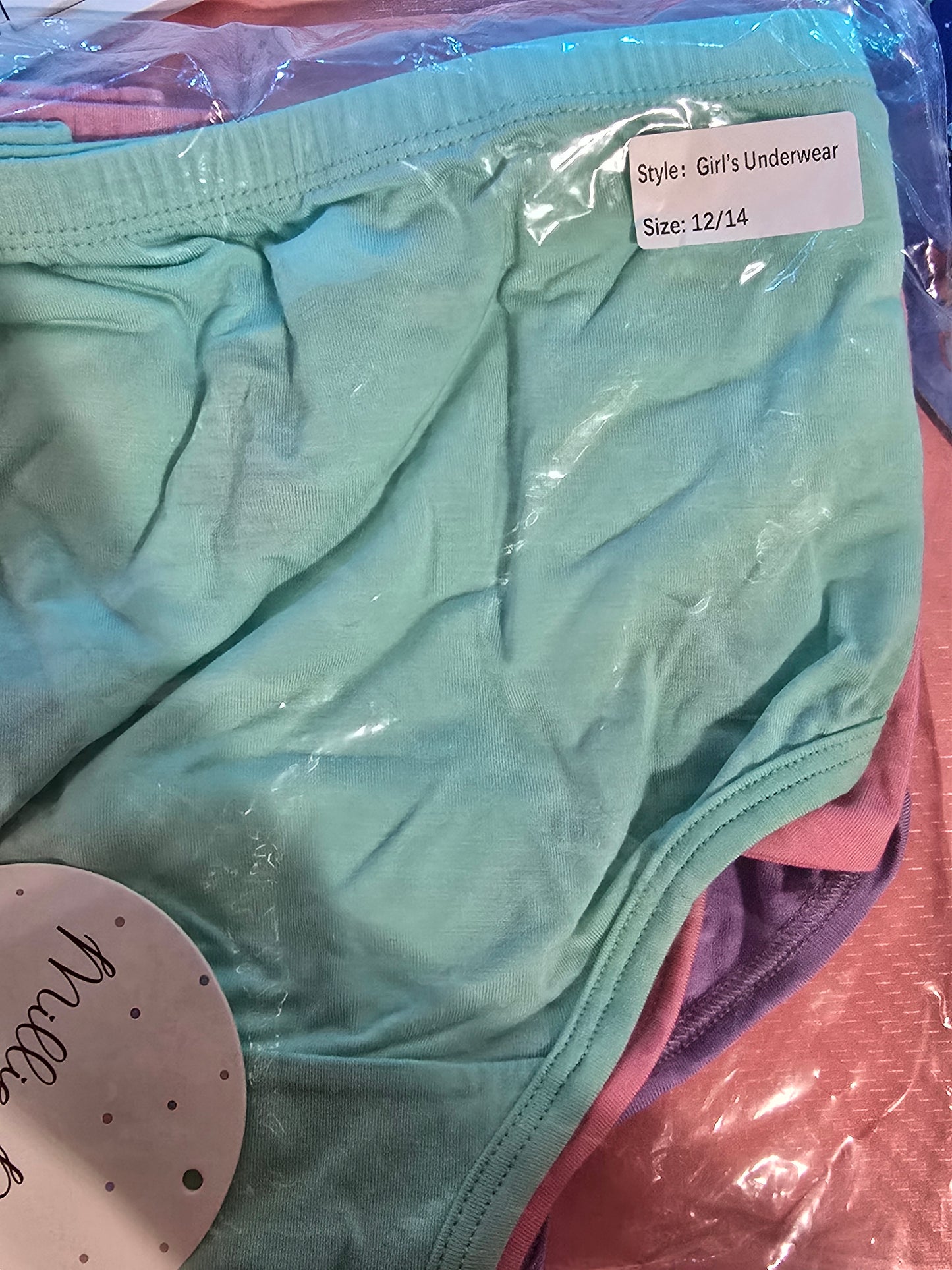 RTS Bamboo Girl's Underwear Briefs - 3 pack