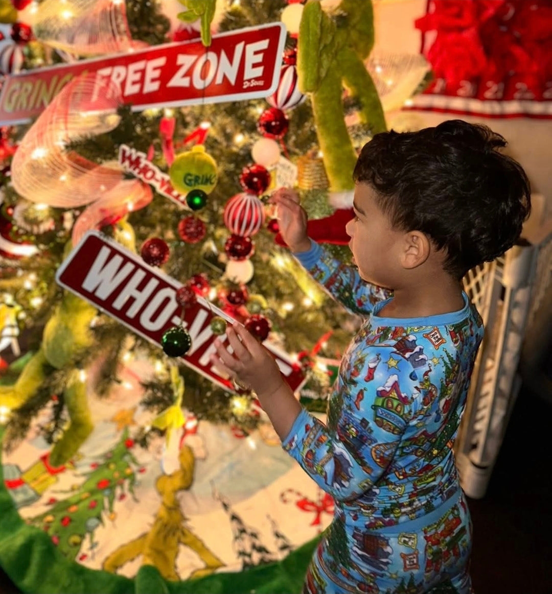 RTS Long Sleeve and Pants Pajama Set - Mean One