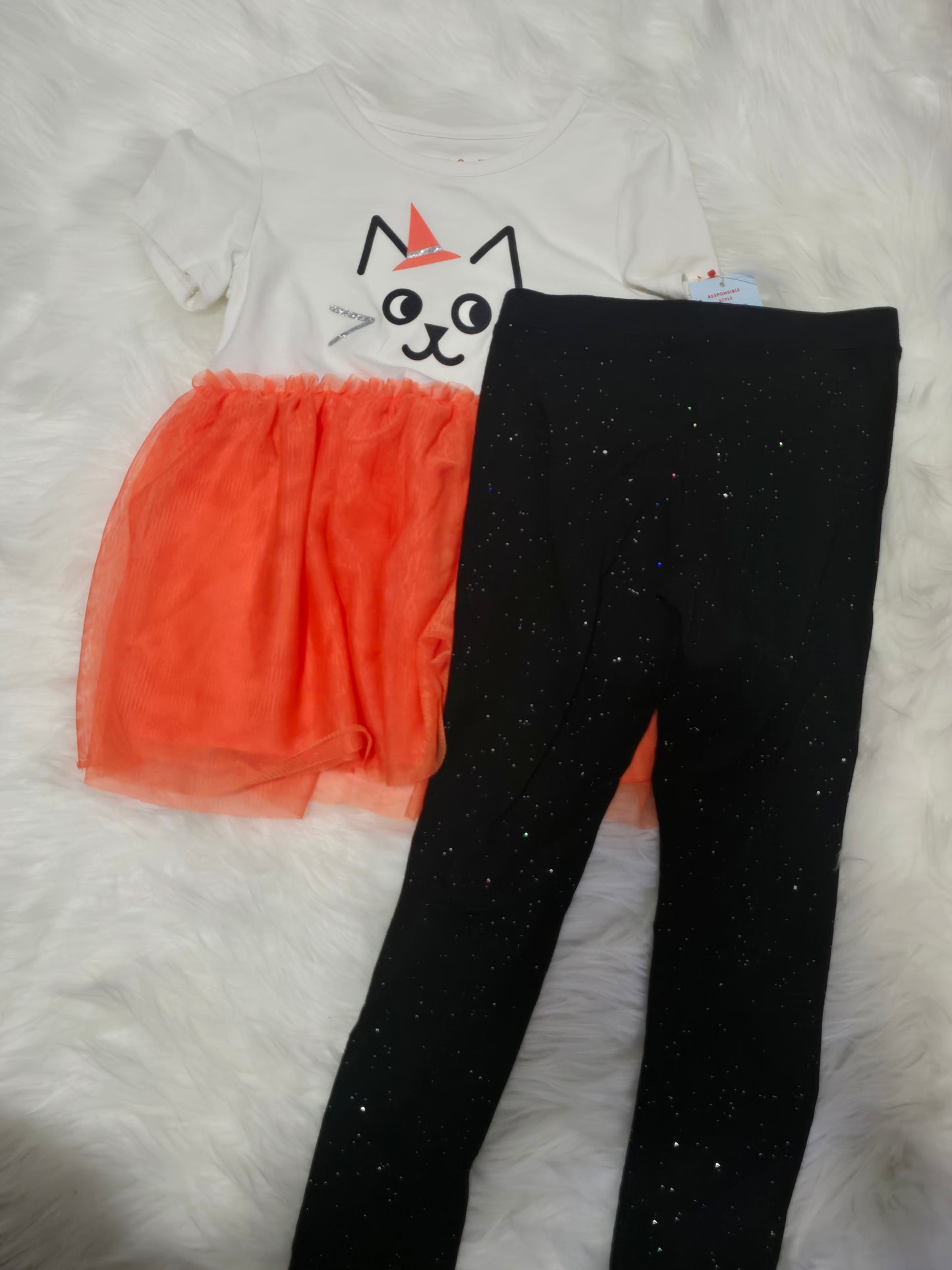 RTS 4T Halloween Cat and Jack set NOT BAMBOO - NWT
