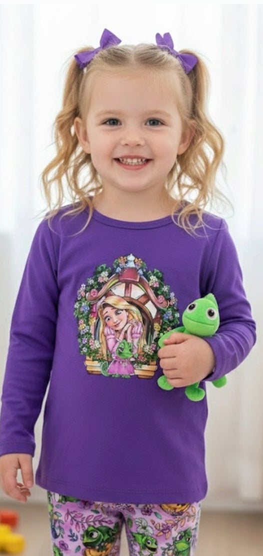 RTS Kid's Graphic Long Sleeve Tee - The Light