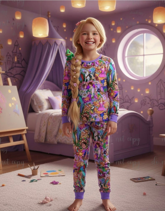 RTS Long Sleeve and Pants Pajama Set - The Light