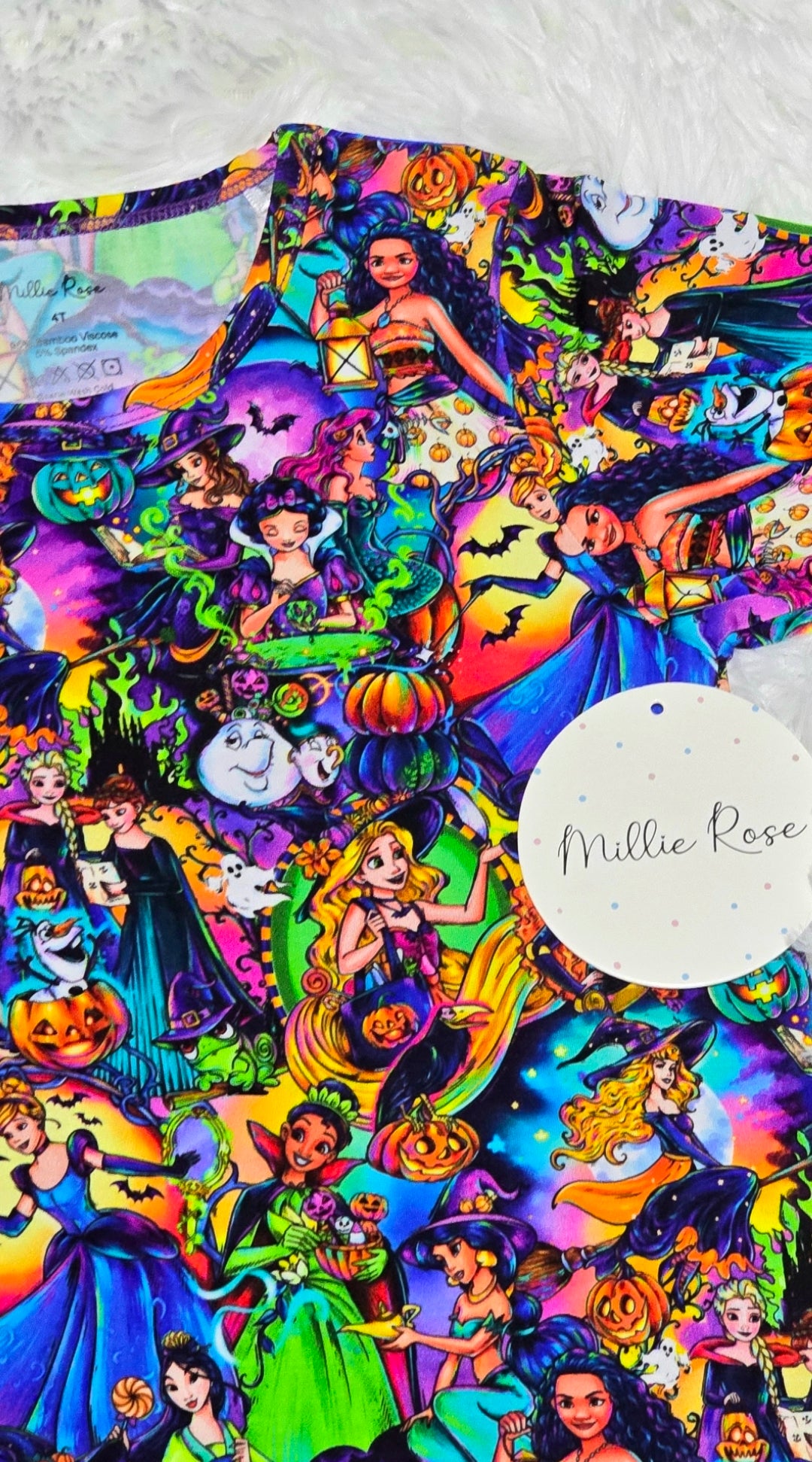 RTS Peplum and Leggings - Princess Halloween