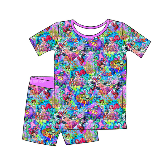 JAN Pre-Order Short Sleeve and Shorts Pajamas - Shelltastic Adventures