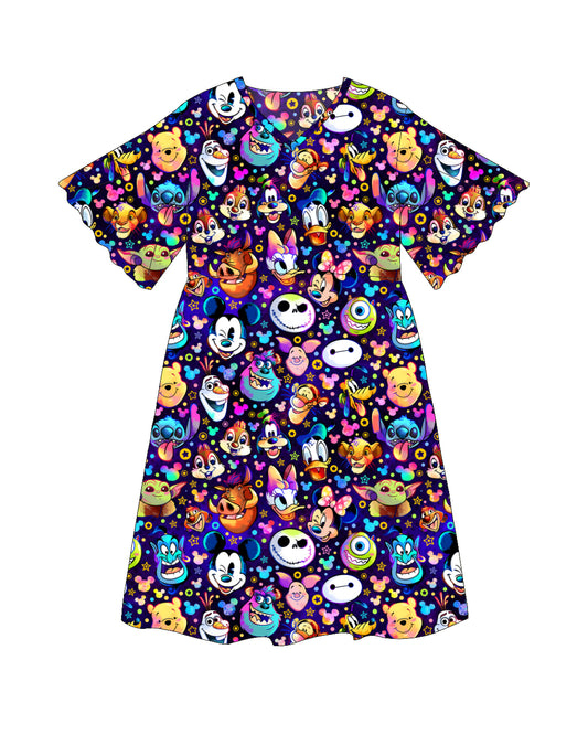 May Pre-Order Women's flutter dress - Signatures