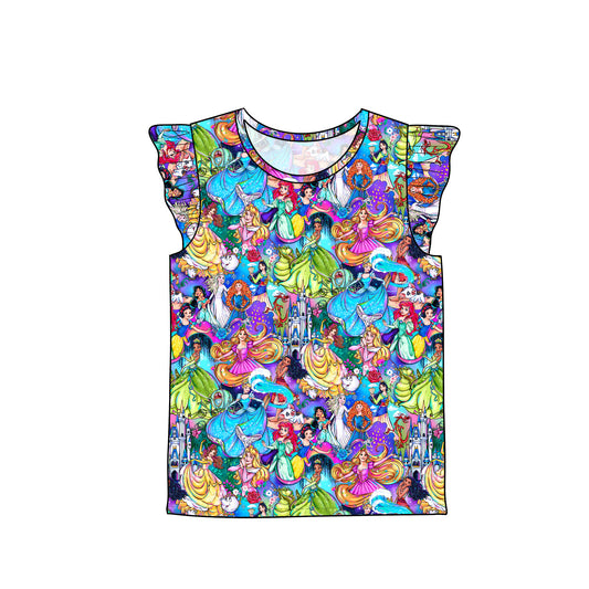 RTS Flutter Sleeve Tee - Storybook Princess Rerun