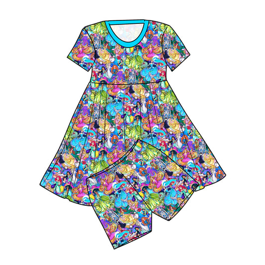 RTS Bamboo Twirl with Shorts - Storybook Princess Rerun