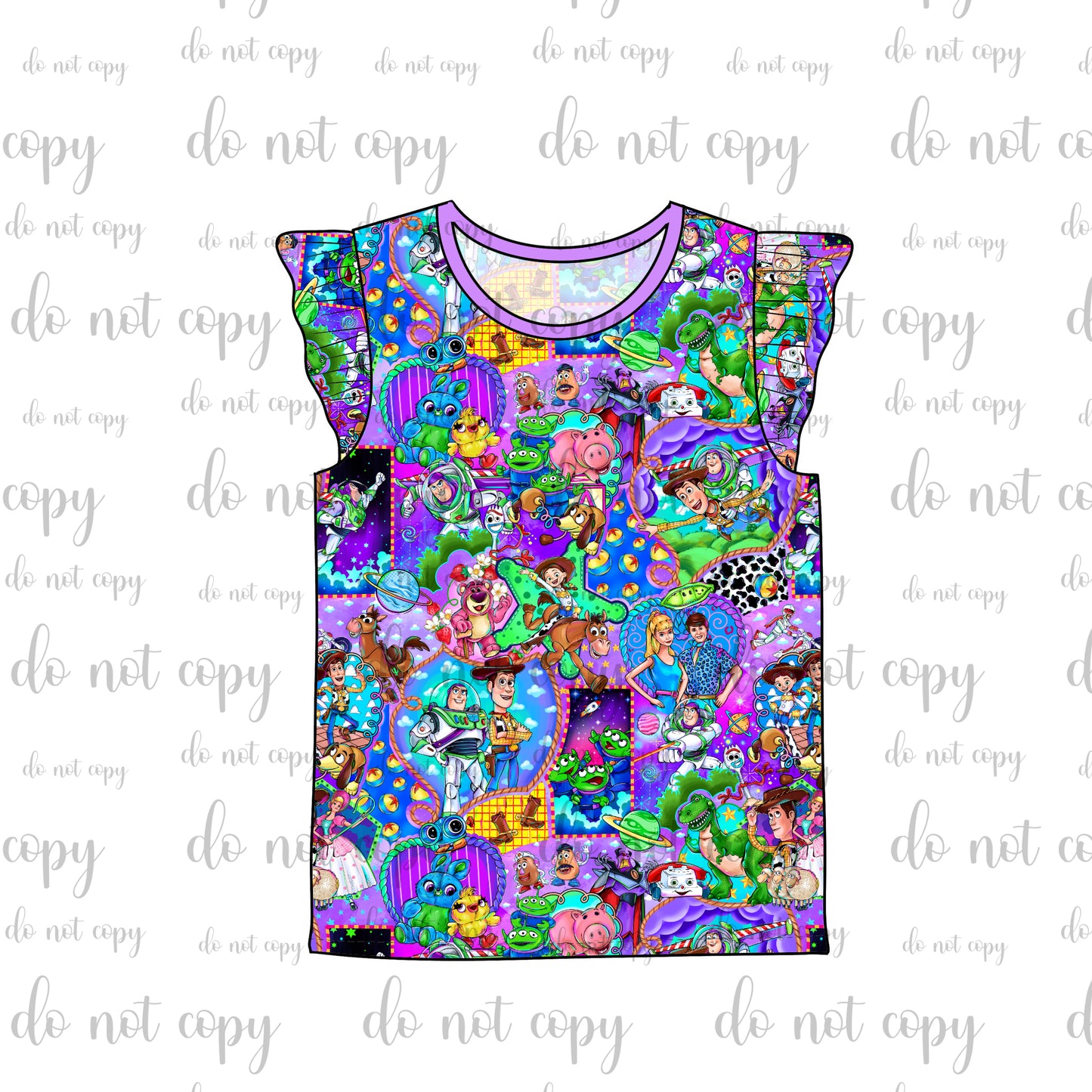 RTS Flutter Sleeve Tee - To Infinity