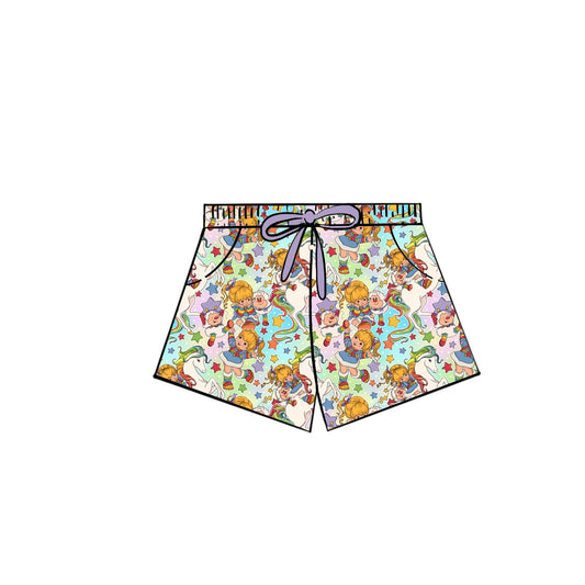 July Pre-Order Women's Lounge Shorts - Vintage Rainbow