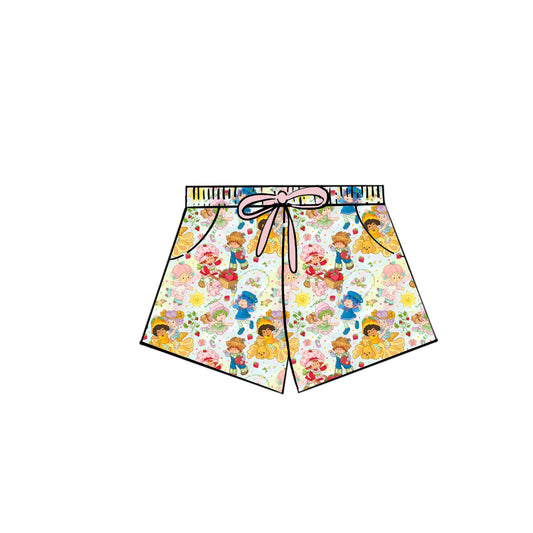 July Pre-Order Women's Lounge Shorts - Vintage Strawberry
