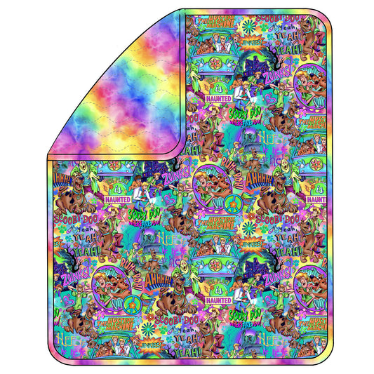 SEPT Pre-Order BAMBOO/MINKY Blanket - Groovy Doo
